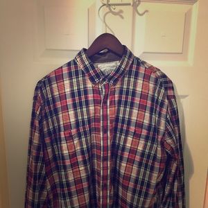 Stylish French Connection  Men’s Plaid Shirt
